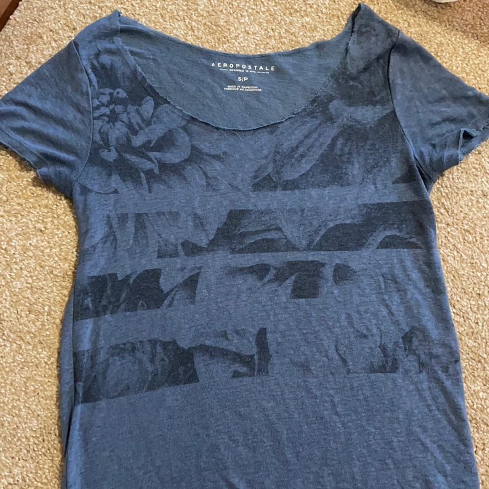 aeropostale blue women’s size small shirt